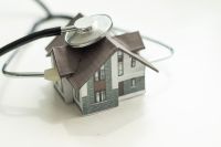Foto: Haus und Stehtoskop